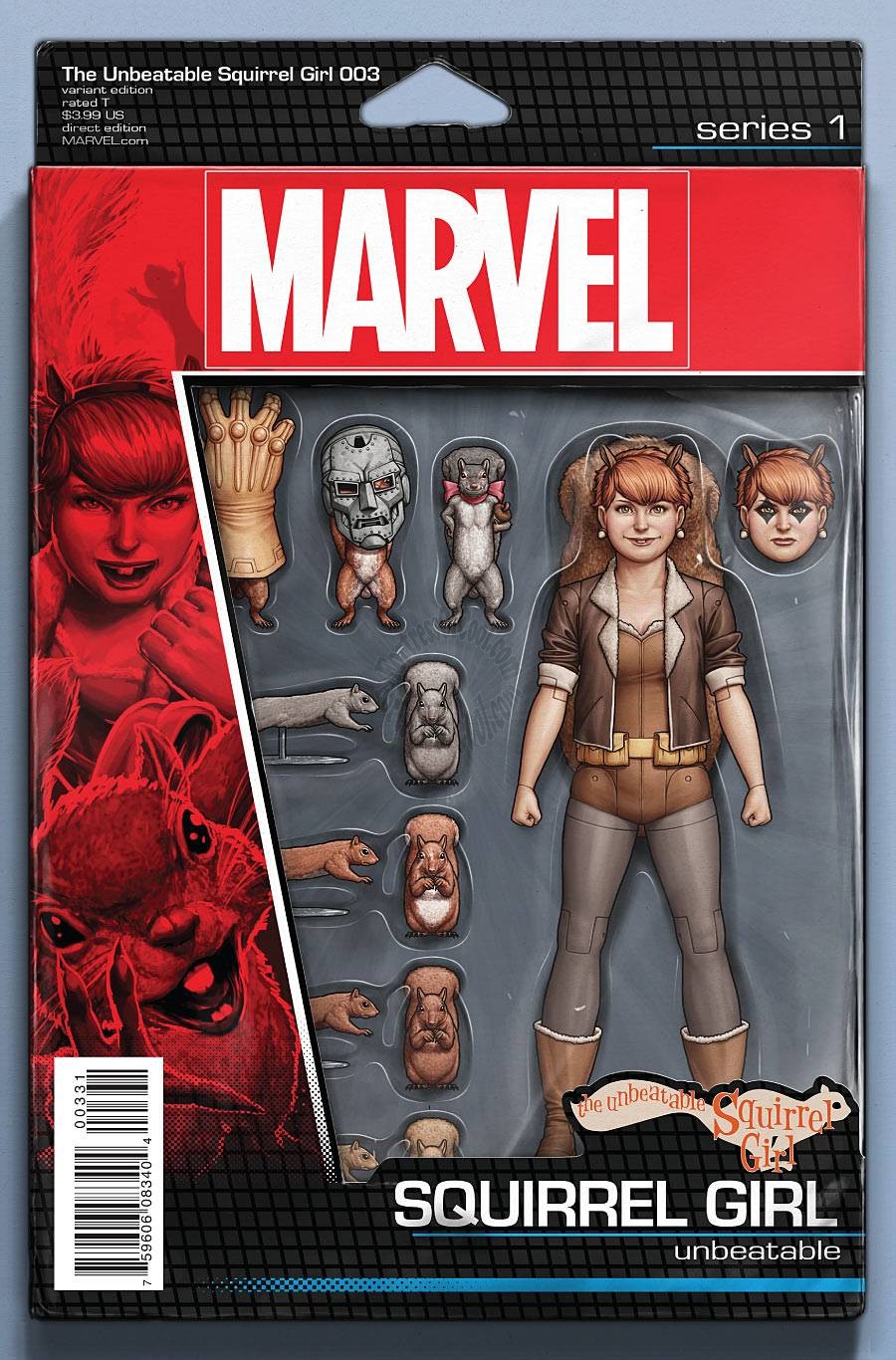 UNBEATABLE SQUIRREL GIRL #3 ACTION FIGURE VARIANT