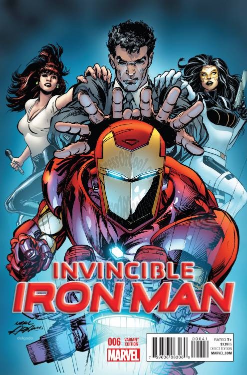 INVINCIBLE IRON MAN #6 NEAL ADAMS VARIANT