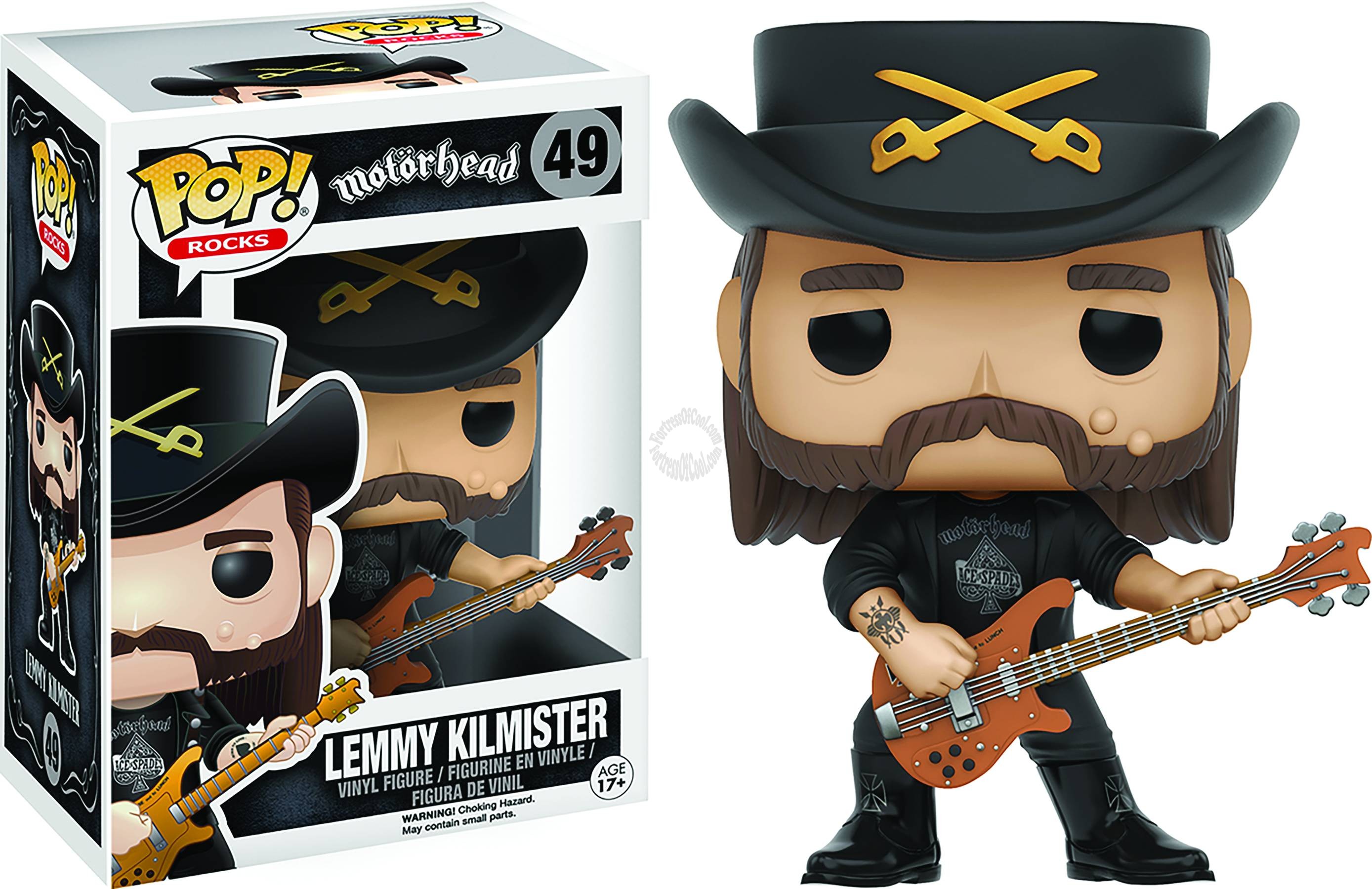 LEMMY KILMISTER POP! ROCKS VINYL FIGURE