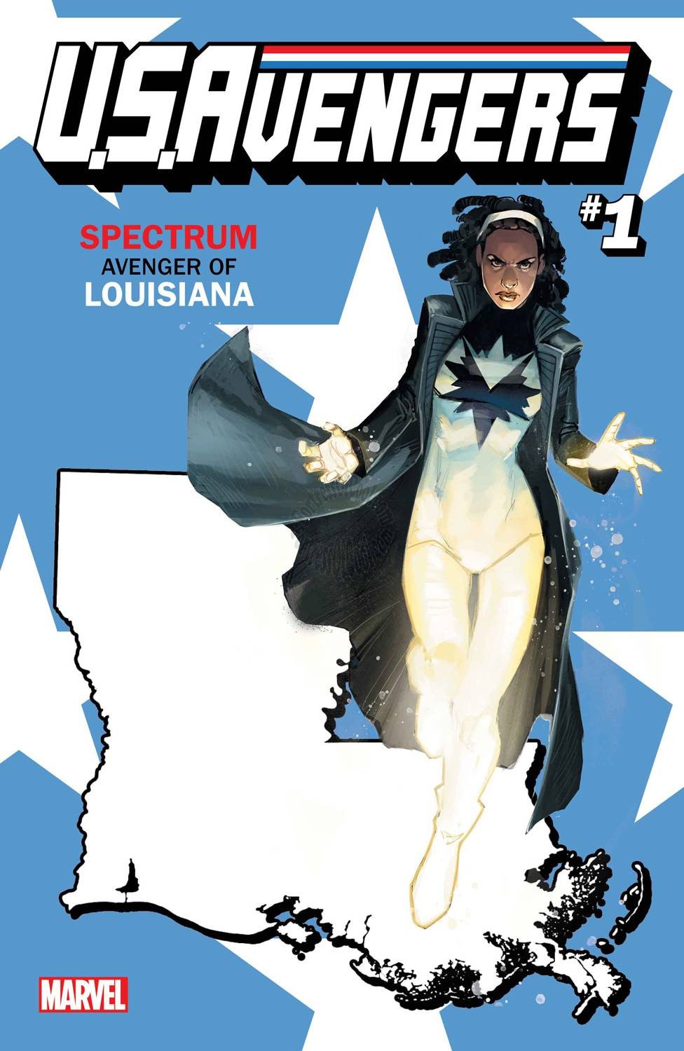 US AVENGERS #1 REIS LOUISIANA STATE VARIANT NOW