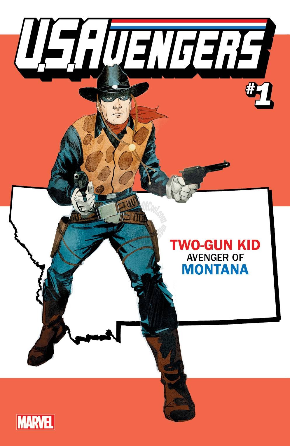 US AVENGERS #1 REIS MONTANA STATE VARIANT NOW