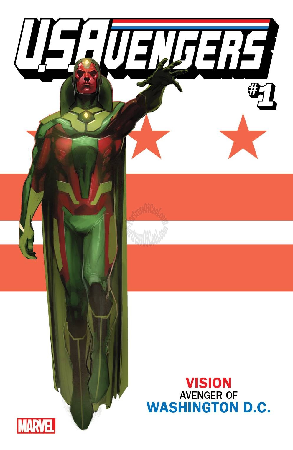 US AVENGERS #1 REIS WASHINGTON, DC VARIANT NOW