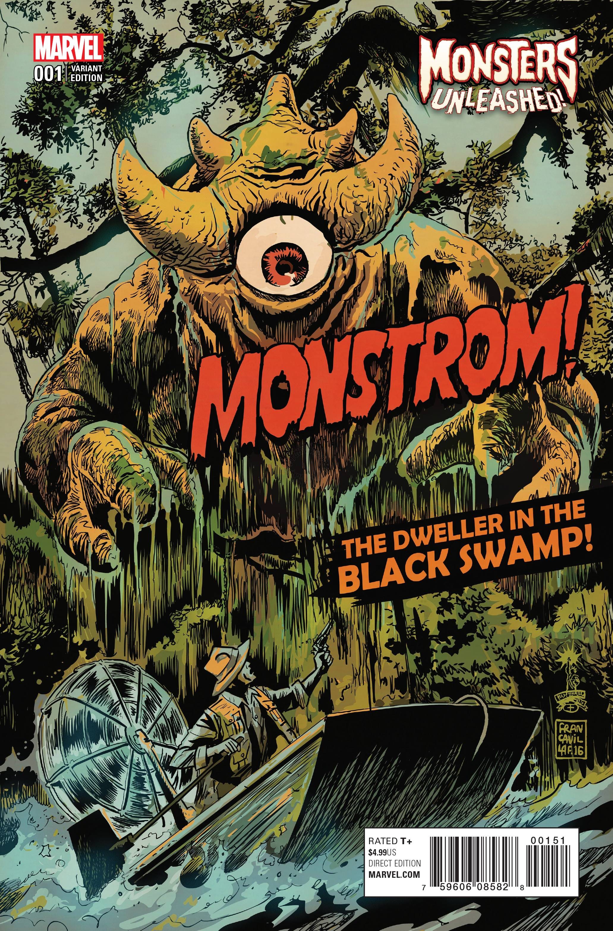 MONSTERS UNLEASHED #1 (OF 5) FRANCAVILLA VARIANT