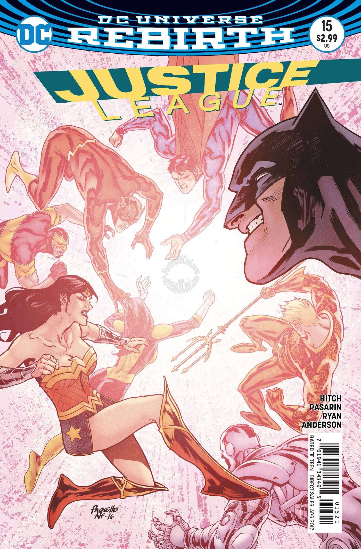 JUSTICE LEAGUE #15 VARIANT