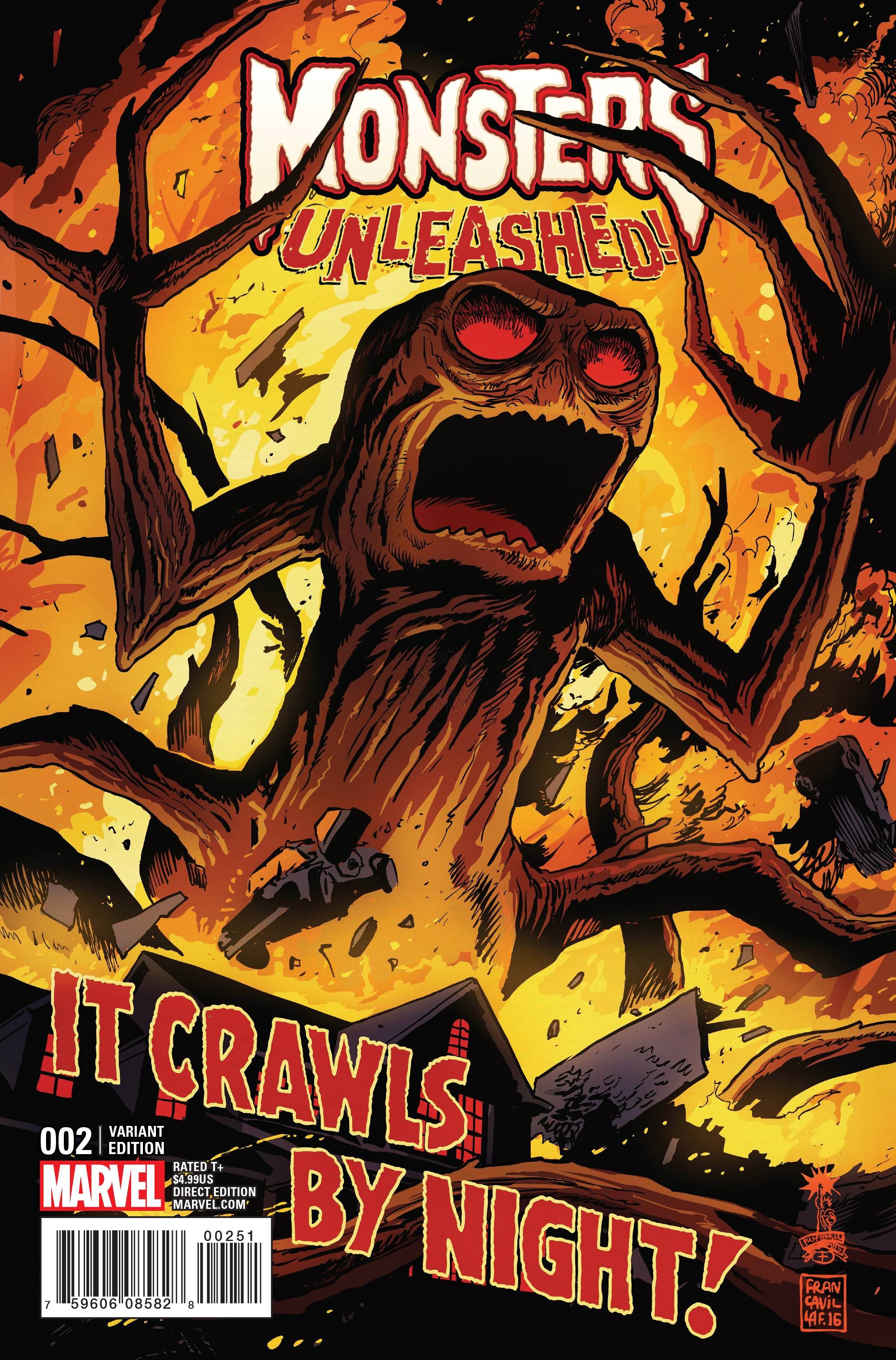 MONSTERS UNLEASHED #2 (OF 5) FRANCAVILLA VARIANT