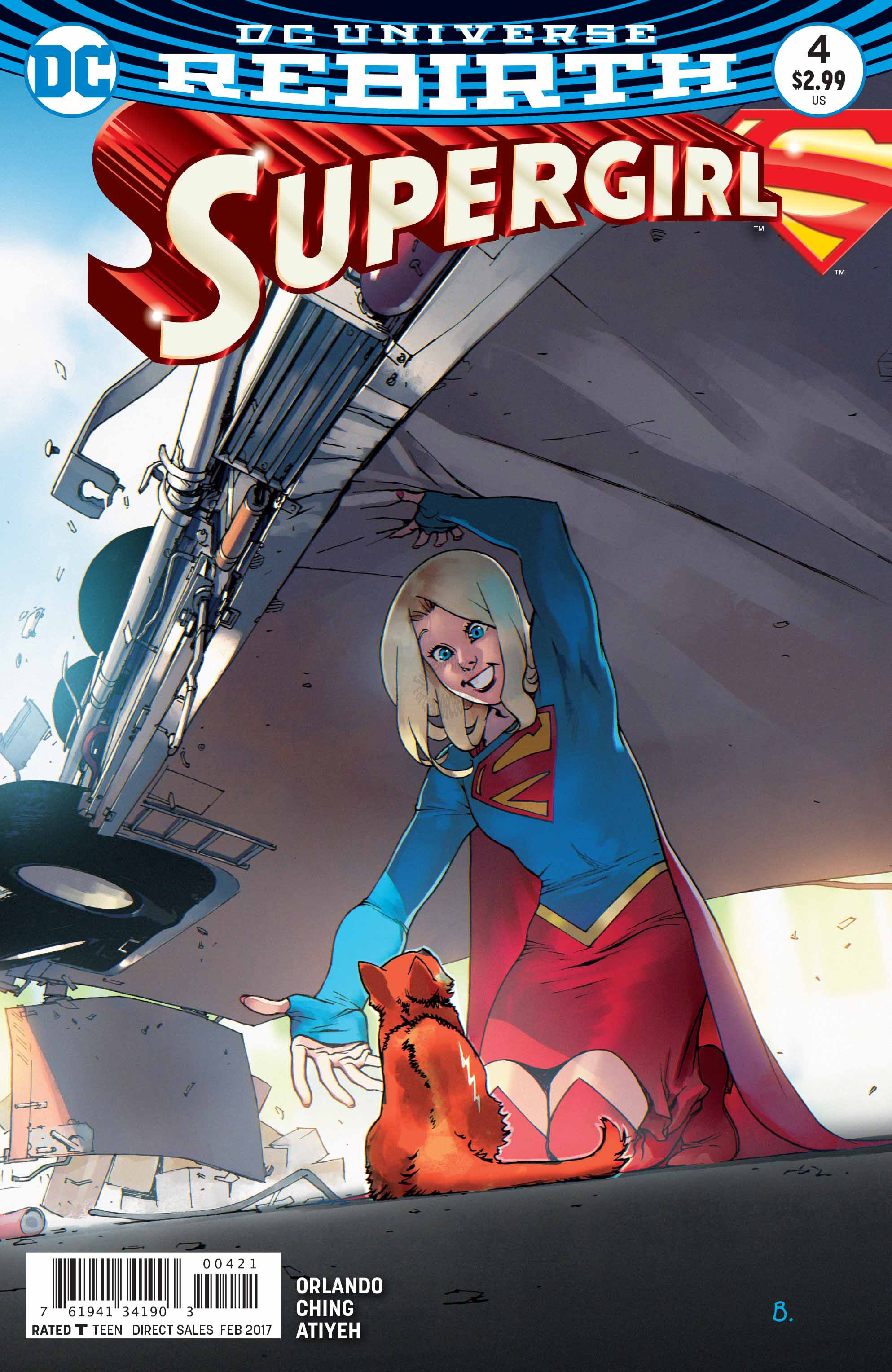 SUPERGIRL #4 VARIANT EDITION