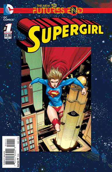 SUPERGIRL FUTURES END #1 3D MOTION LENTICULAR COVER