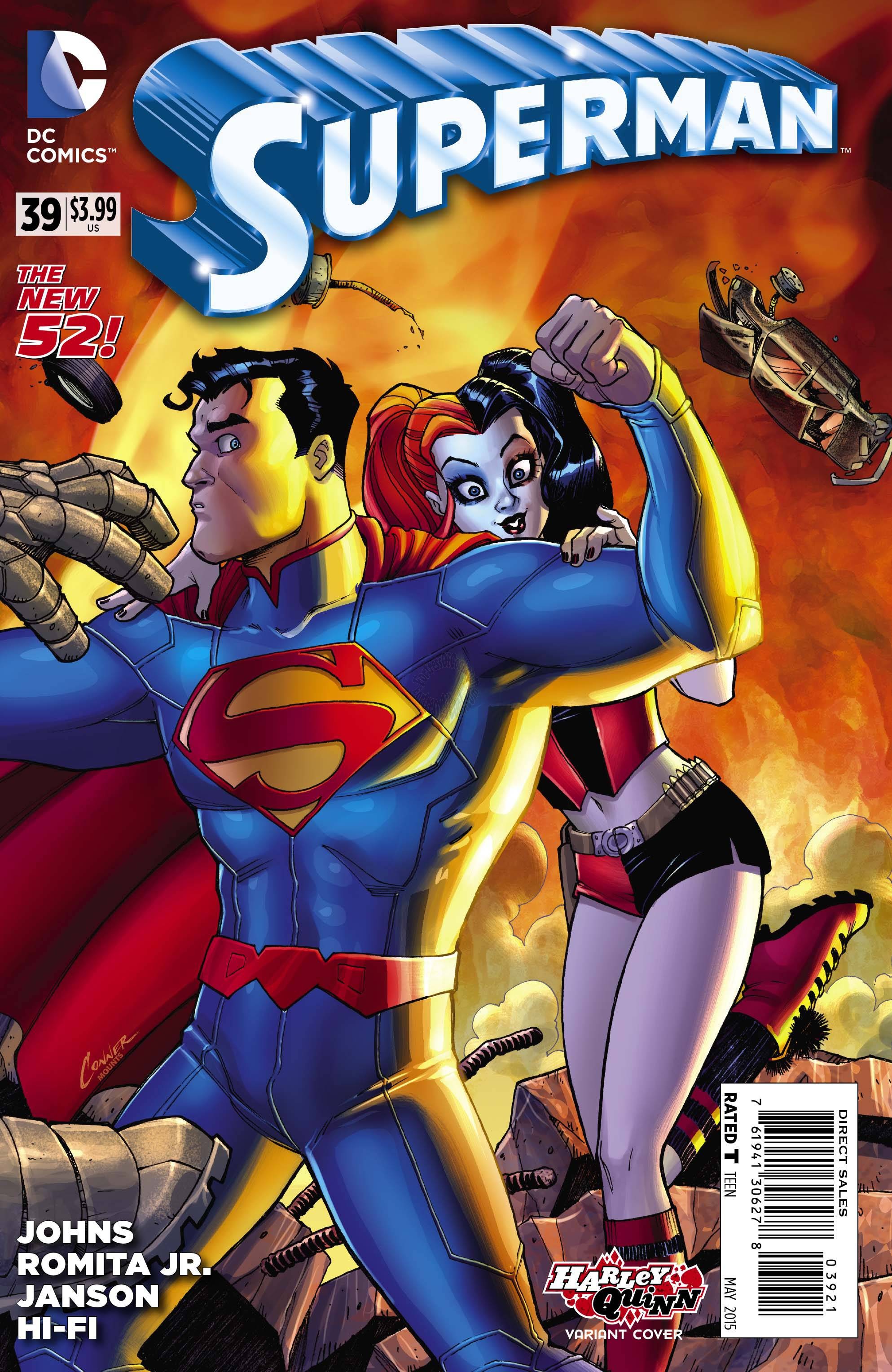 Superman #39 (Harley Quinn Variant Cover)