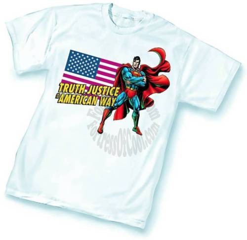 SUPERMAN AMERICAN WAY T-SHIRT - XL
