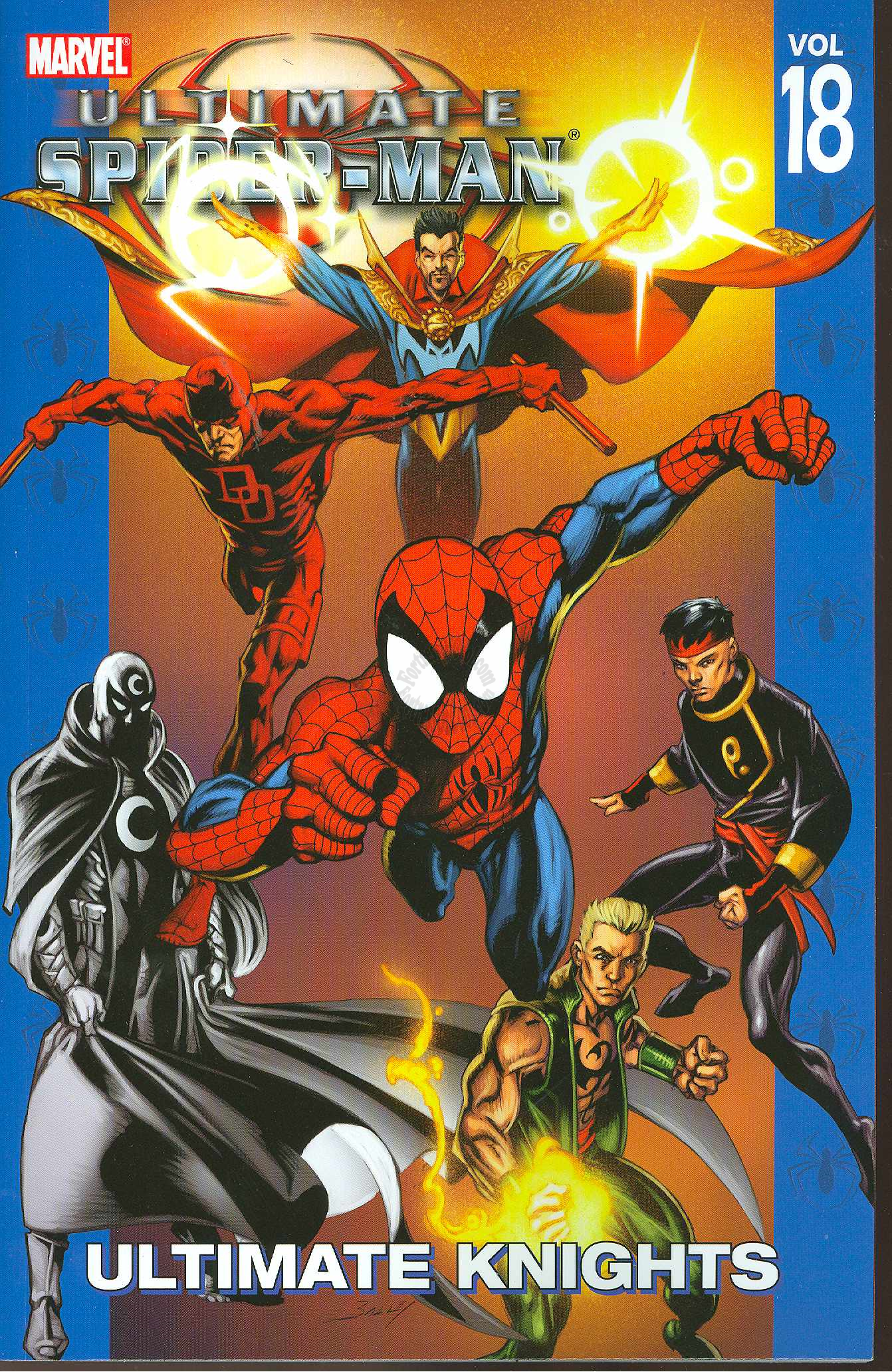 ULTIMATE SPIDER-MAN TBP VOL 18 ULTIMATE KNIGHTS (First Print)