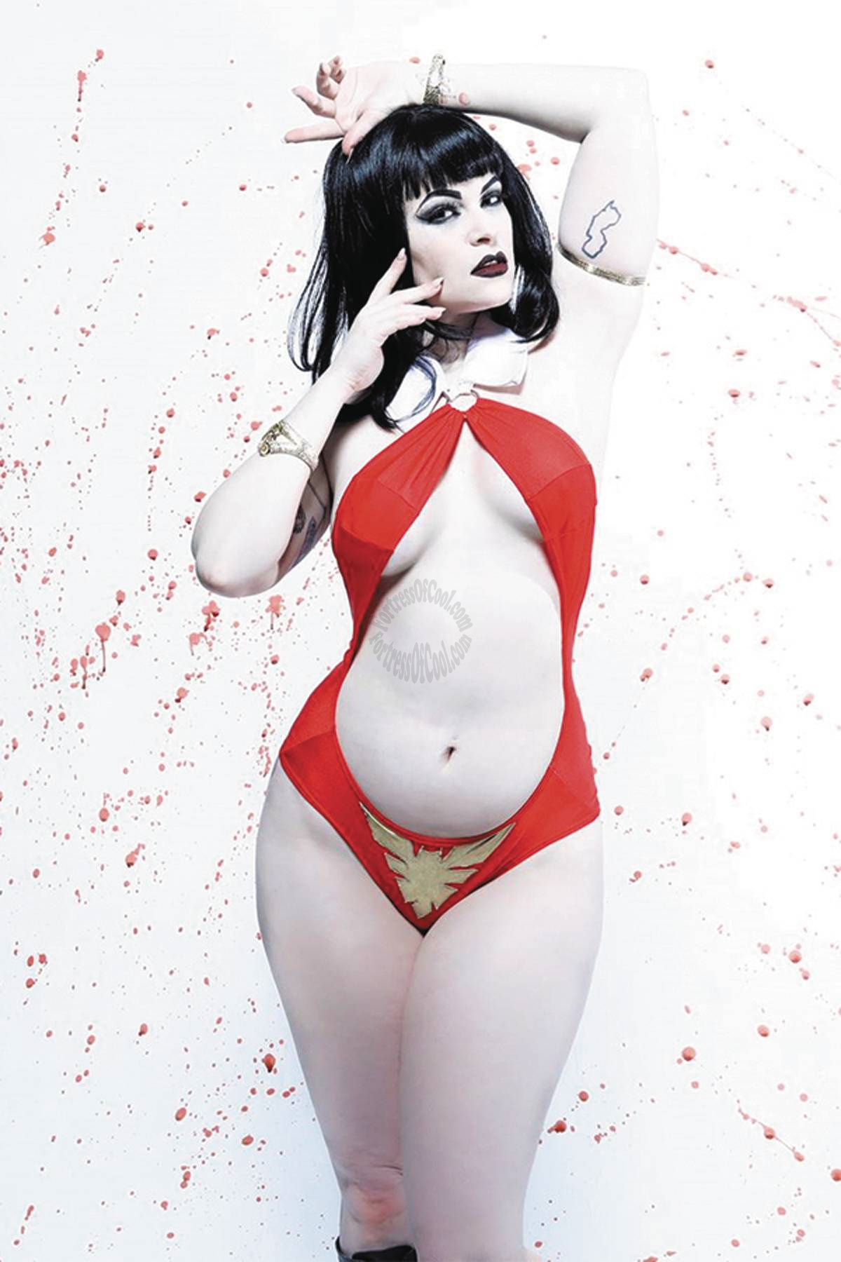 VAMPIRELLA #1 COVER H 30 COPY COSPLAY VIRGIN  INCENTIVE VARIANT
