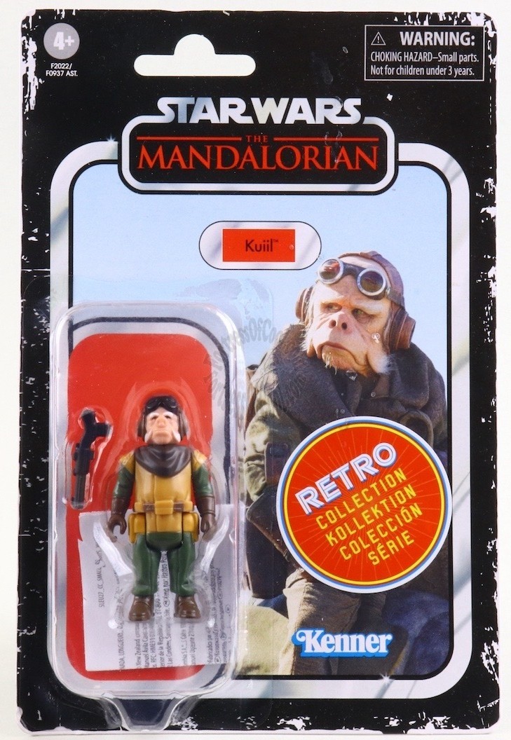 STAR WARS MANDO RETRO 3-3/4IN KUILL ACTION FIGURE