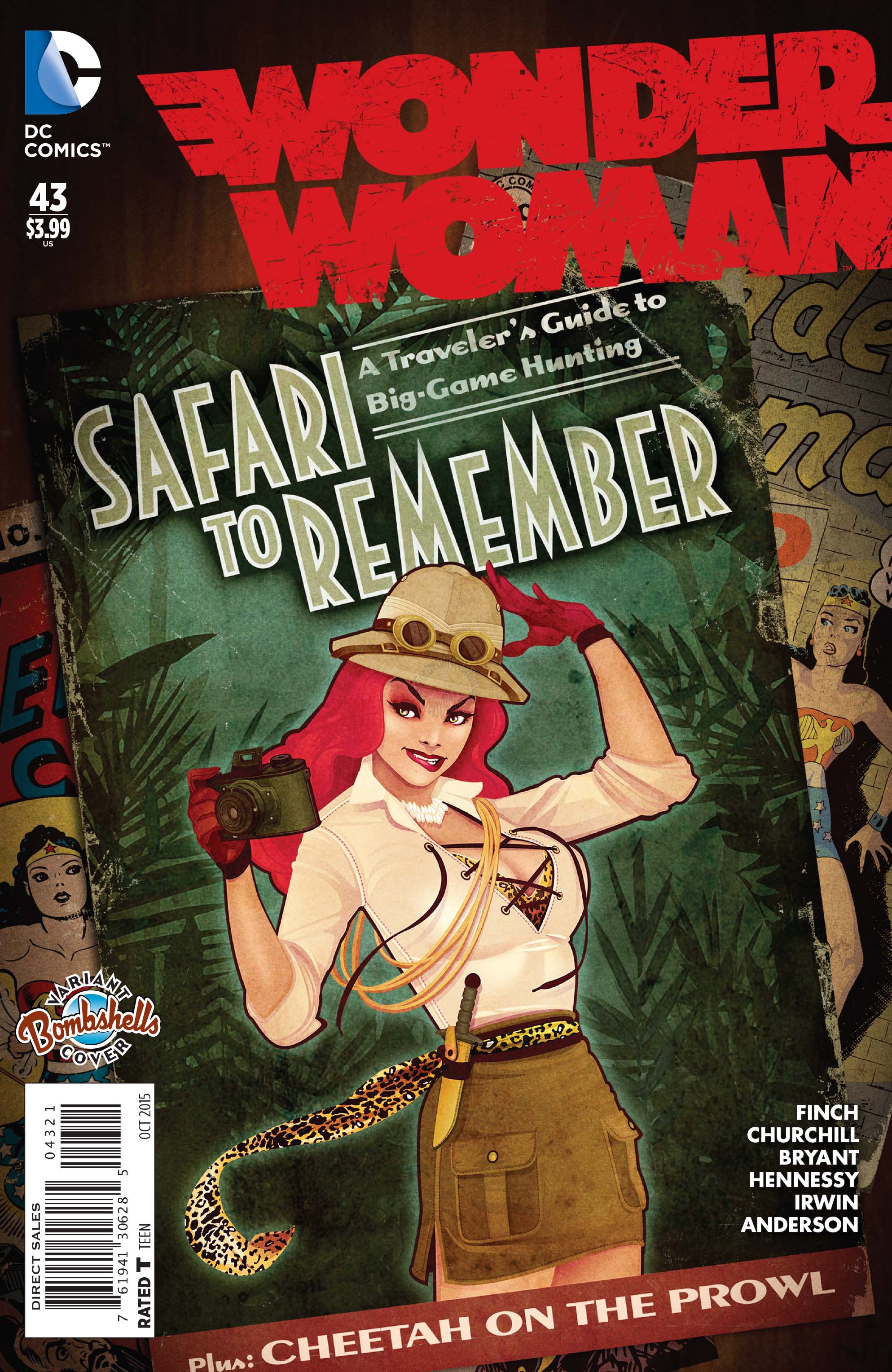 WONDER WOMAN #43 BOMBSHELLS VARIANT EDITION