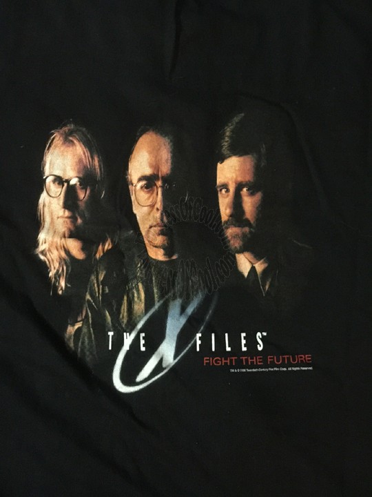 X-FILES LONE GUNMAN - two sided - T-SHIRT - LARGE