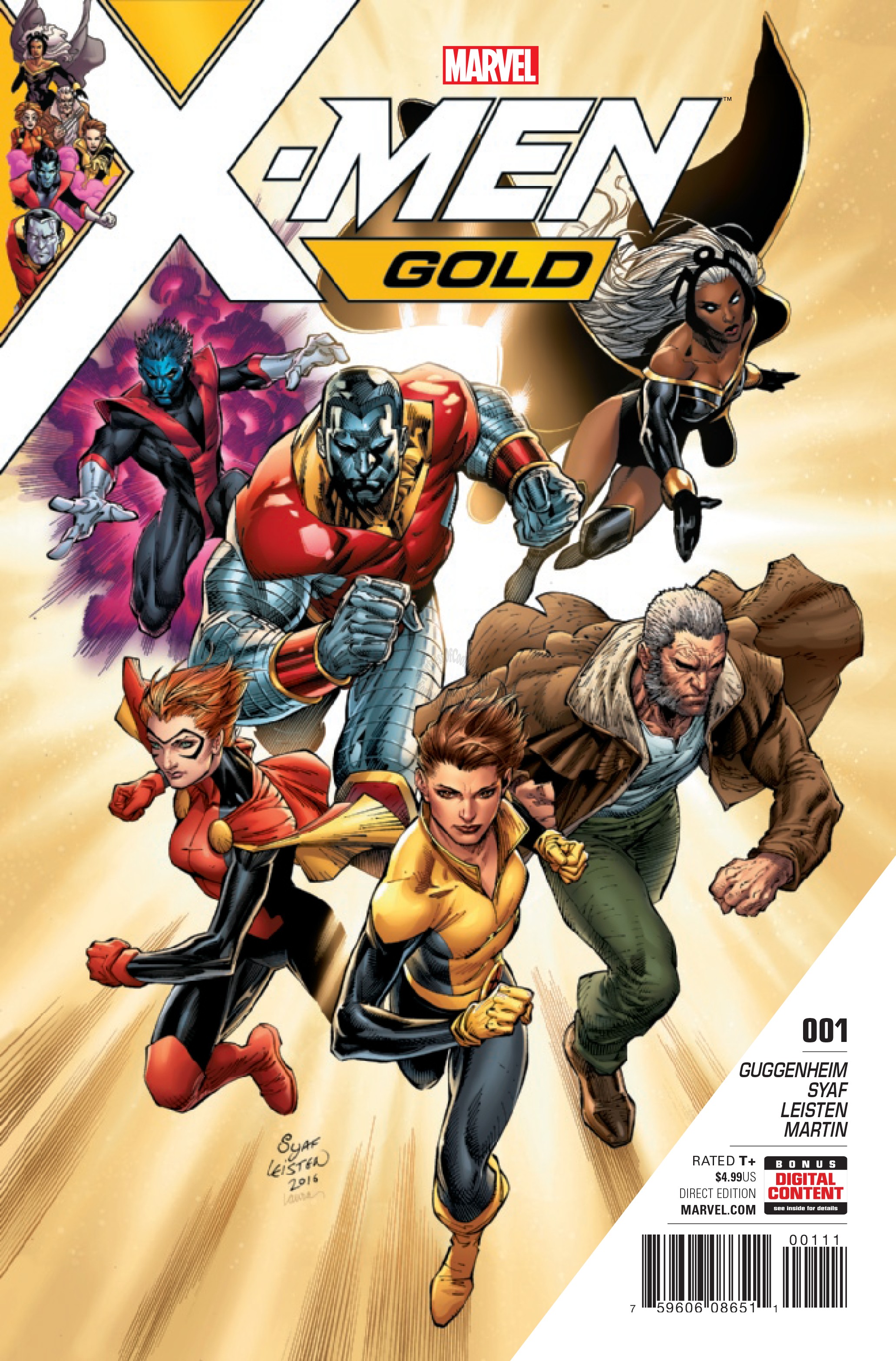 X-Men Gold #1 (FIrst Print)