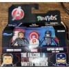 WINTER SOLDIER AND JOHN WALKER (CAPTAIN AMERICA) MARVEL MOVIE MINIMATES