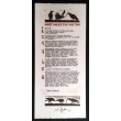 NEIL GAIMAN'S EIGHT RULES FOR WRITING SIGNED BROADSIDE 