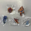 Fantastic Four Promo Pin Set - One Each - Galactus, Thing, Human Torch, Sue & Reed Richards