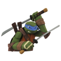 TMNT LEONARDO BUST BANK