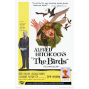 ALFRED HITCHCOCK THE BIRDS MOVIE MASTERPRINT