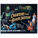 CREATURE FROM THE BLACK LAGOON MOVIE POSTER METAL/TIN SIGN