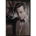 DOCTOR WHO - MATT SMITH PRINT - HAND SIGNED BY ARTIST ROB PRIOR