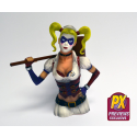 ARKHAM ASYLUM HARLEY QUINN PX EXCLUSIVE BUST BANK