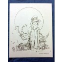 Faery Tales Charles Vess B&W Print