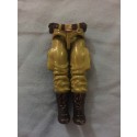 LAW & ORDER FIGURE LOWER TORSO including HIPS and both LEGS (Version 1) - GI Joe - Series 6 - Vintage 1987