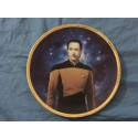 Lieutenant Commander Data - Star Trek The Next Generation 5th Anniversary Plate Collection