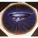 USS ENTERPRISE NCC-1701-D ~ Star Trek 'The Voyagers' Series Plate Collection