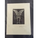 George A. Walker Limited Edition Murder Mysteries Engraving Print - Hand Signed by Neil Gaiman and George A. Walker