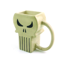 PUNISHER MARVEL HEROES SYMBOL PREVIEWS EXCLUSIVE MOLDED MUG