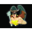 JUSTICE LEAGUE ANIMATED HAWKGIRL WALL PLAQUE