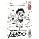 LANDO #1 YOUNG BLACK AND WHITE SDCC 2015 SAN DIEGO COMIC-CON EXCLUSIVE VARIANT