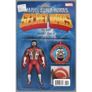 SECRET WARS #5 (OF 8) CHIRSTOPHER ACTION FIGURE VARIANT