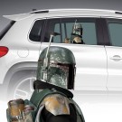 STAR WARS MANDALORIAN BOBA FETT RE-ARMORED PASSENGER WINDOW DECAL