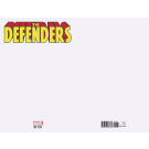 DEFENDERS #1 MALEEV BLANK VARIANT