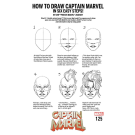 CAPTAIN MARVEL #125 ZDARSKY HOW TO DRAW VARIANT LEGACY