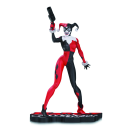 HARLEY QUINN RED WHITE & BLACK STATUE BY JIM LEE