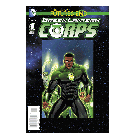 GREEN LANTERN CORPS FUTURES END #1 3D MOTION LENTICULAR COVER