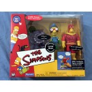 The Simpsons Lunar Base Playset with Radioactive Man (Rainier Wolfcastle) and Fallout Boy (Millhouse) 