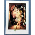 J Scott Campbell Signed Tinkerbell Limited Edition Numbered - Embossed Seal of Authenticity - Art Print