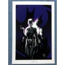 Michael Turner - Batman and Catwoman Signed Art Print