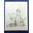 Faery Tales Charles Vess B&W Print