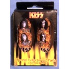 KISS HEADS AND SIGNATURES SHOOTER SET (Shot Glass Set)