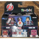 THE FALCON AND BARON ZEMO MARVEL MOVIE MINIMATES EXCLUIVE