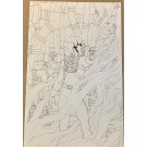 ORIGINAL COVER ART - THE SHADOW PLANET - JACEN BURROWS