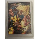 Marvel Masterpieces Wolverine vs Sabretooth Battle Spectra 3-D Card