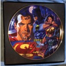 JUSTICE LEAGUE OF AMERICA WARNER BROS GALLERY NUMBERED COLLECTORS EDITION PLATE